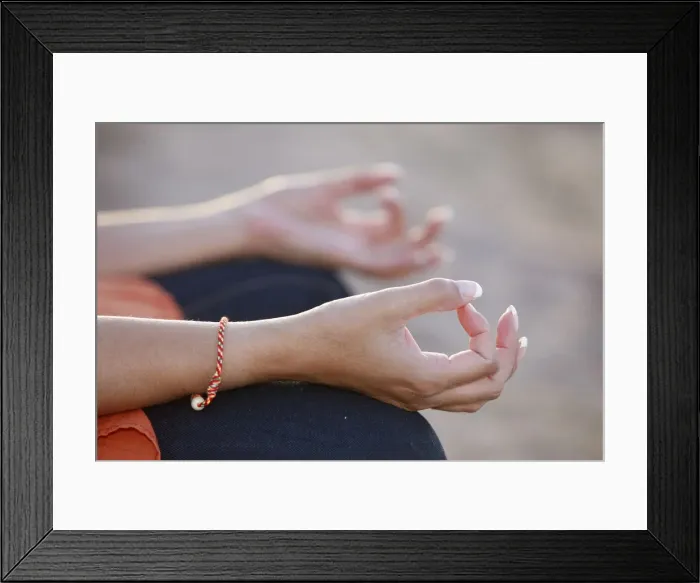 Framed Print : Meditation, Malta, Europe Framed Print : Meditation, Malta, Europe