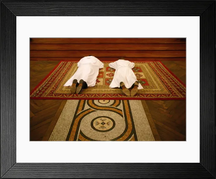 Framed Print : Deacon ordination, Paris, France, Europe Framed Print : Deacon ordination, Paris, France, Europe