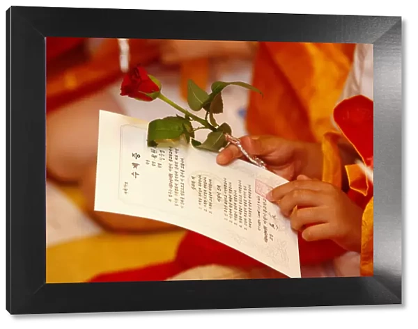 Buddhist ceremony for children and beginners, Seoul, South Korea, Asia