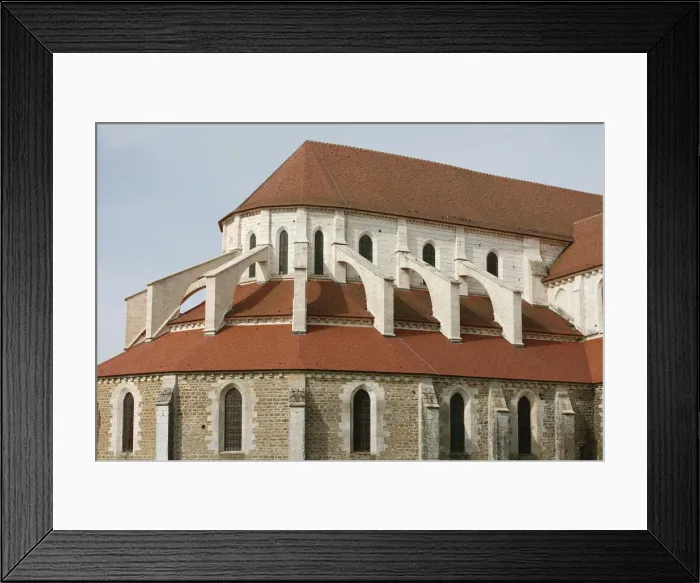 Framed Print : Pontigny abbey church dating from the 12th century, Pontigny, Yonne, Burgundy, France Framed Print : Pontigny abbey church dating from the 12th century, Pontigny, Yonne, Burgundy, France