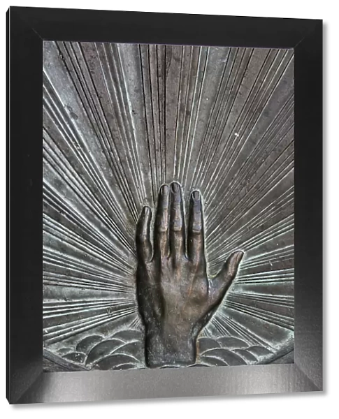 Praying hands, New York, United States of America, North America