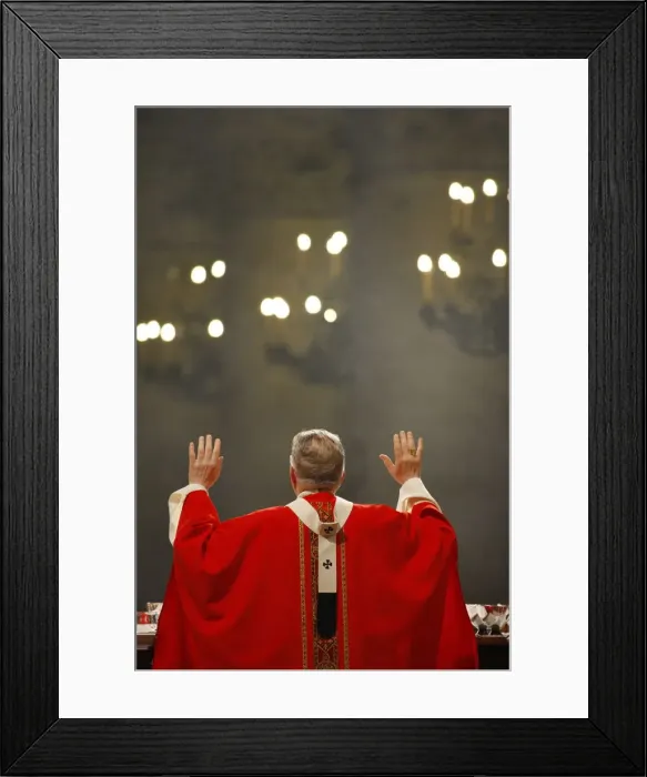 Framed Print : Paris Archbishop Andre Vingt-Trois, Paris, France, Europe Framed Print : Paris Archbishop Andre Vingt-Trois, Paris, France, Europe