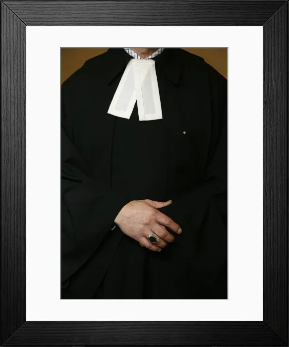 Framed Print : Protestant minister, Geneva, Switzerland, Europe Framed Print : Protestant minister, Geneva, Switzerland, Europe