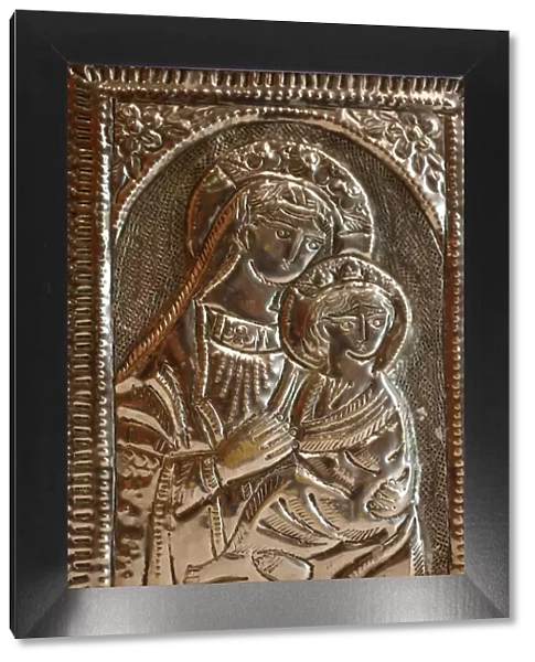 Orthodox Coptic gospel case, Chatenay-Malabry, Hauts-de-Seine, France, Europe