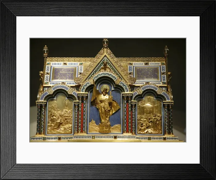Framed Print : Leopold reliquary in Klosterneuburg abbey, Klosterneuburg, Austria, Europe Framed Print : Leopold reliquary in Klosterneuburg abbey, Klosterneuburg, Austria, Europe