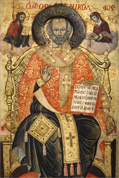 Icon by Onufri dating from the 16th century, Berat, Albania, Europe