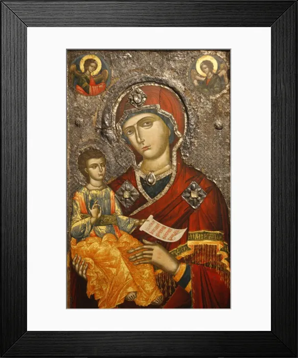 Framed Print : Icon by Onufri dating from the 16th century, Berat, Albania, Europe Framed Print : Icon by Onufri dating from the 16th century, Berat, Albania, Europe