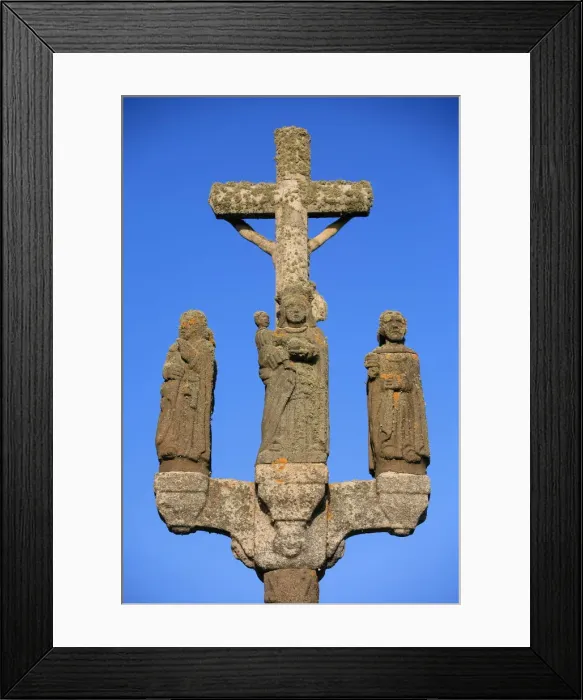 Framed Print : Saint Guenole calvary, St. Guenole, Finistere, Brittany, France, Europe Framed Print : Saint Guenole calvary, St. Guenole, Finistere, Brittany, France, Europe