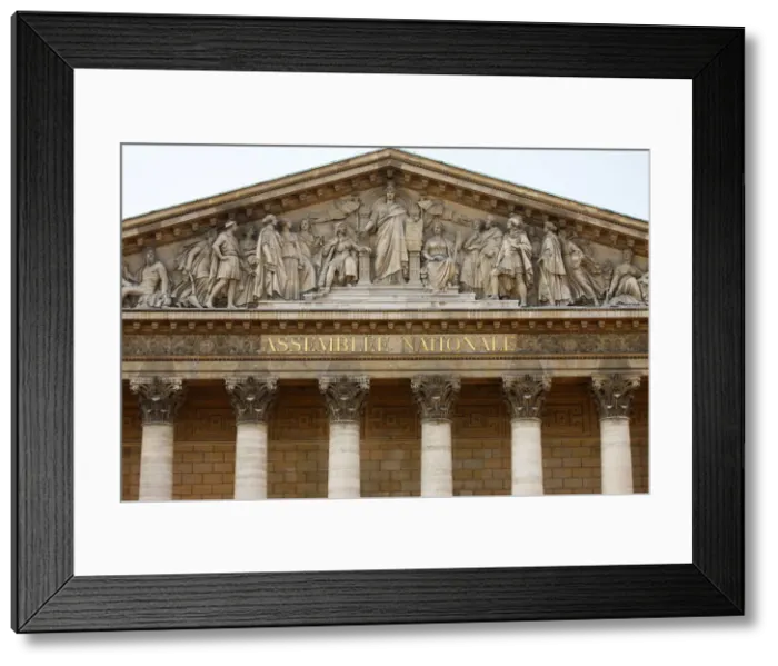 Framed Print : Assemblee Nationale (French Parliament), Paris, France, Europe Framed Print : Assemblee Nationale (French Parliament), Paris, France, Europe