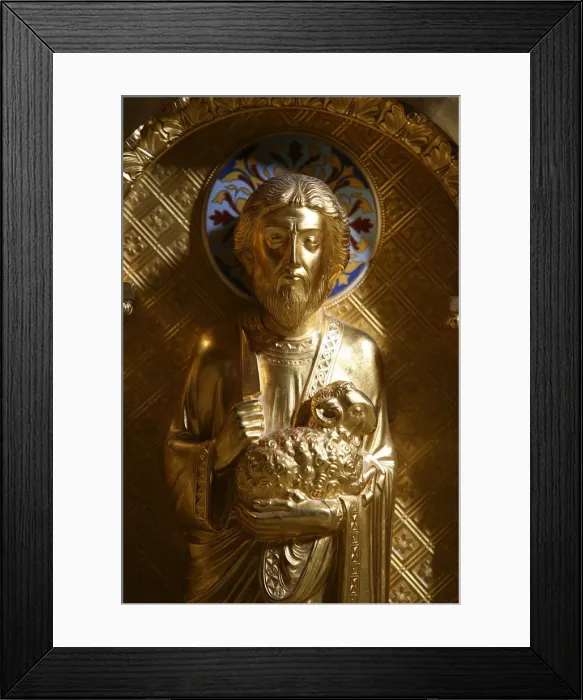 Framed Print : Statue of Abraham in Saint-Martin d Ainay Basilica, Lyon, Rhone, France, Europe Framed Print : Statue of Abraham in Saint-Martin d Ainay Basilica, Lyon, Rhone, France, Europe