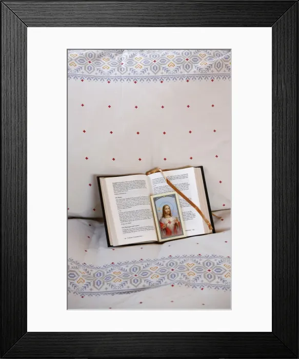 Framed Print : Bible, Haute Savoie, France, Europe Framed Print : Bible, Haute Savoie, France, Europe