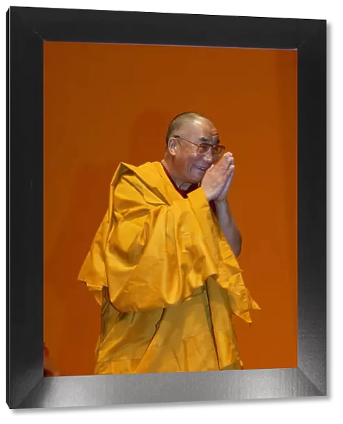 H. H. Dalai Lama at Paris-Bercy, Paris, France, Europe
