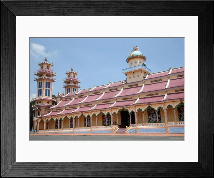 Framed Print : Cao Dai Holy See Temple, Tay Ninh, Vietnam, Indochina, Southeast Asia, Asia Framed Print : Cao Dai Holy See Temple, Tay Ninh, Vietnam, Indochina, Southeast Asia, Asia