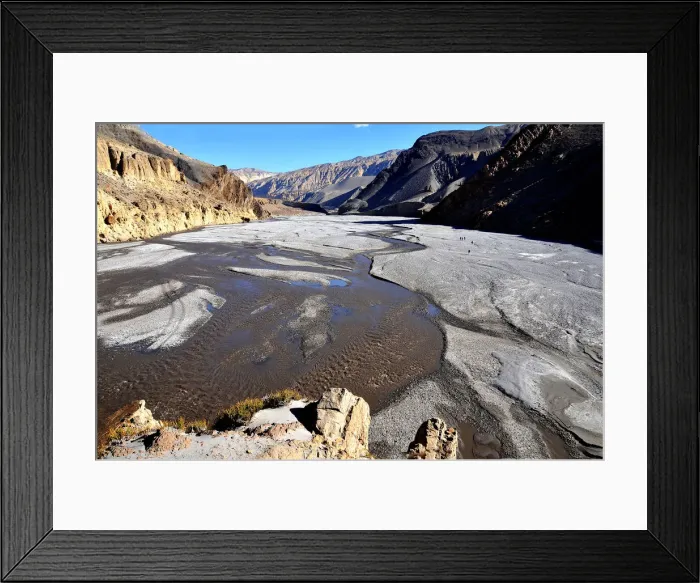 Framed Print : Kali Gandaki River valley landscape, Mustang, Nepal, Himalayas, Asia Framed Print : Kali Gandaki River valley landscape, Mustang, Nepal, Himalayas, Asia