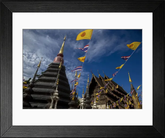 Framed Print : Wat Phan Tao, Chiang Mai, Thailand, Southeast Asia, Asia