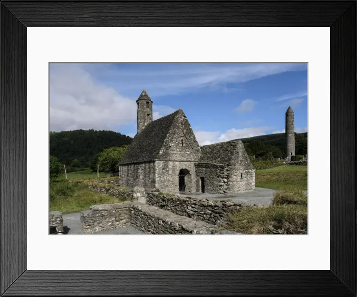 Framed Print : St. Kevins Church (St. Kevins Kitchen), a nave-and-chancel church of the 12th Framed Print : St. Kevins Church (St. Kevins Kitchen), a nave-and-chancel church of the 12th