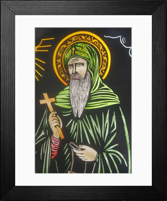 Framed Print : St. Anthony Coptic church stained glass, Jerusalem, Israel, Middle East Framed Print : St. Anthony Coptic church stained glass, Jerusalem, Israel, Middle East