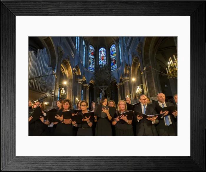 Framed Print : Jewish Choir, Nuit Sacree en l Eglise Saint-Merry, Paris, France, Europe Framed Print : Jewish Choir, Nuit Sacree en l Eglise Saint-Merry, Paris, France, Europe