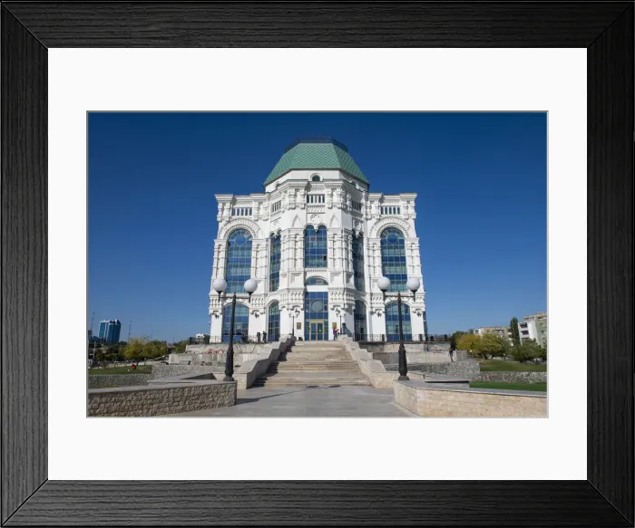 Framed Print : Musical State Theater of Opera and Ballet in Astrakhan, Astrakhan Oblast, Russia, Eurasia Framed Print : Musical State Theater of Opera and Ballet in Astrakhan, Astrakhan Oblast, Russia, Eurasia