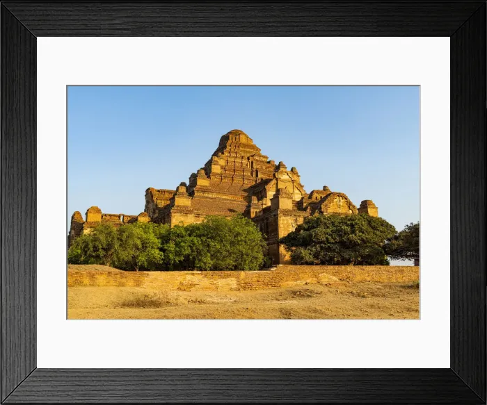 Framed Print : Dhammayan Gyi Temple at sunset, Bagan (Pagan), Myanmar (Burma), Asia Framed Print : Dhammayan Gyi Temple at sunset, Bagan (Pagan), Myanmar (Burma), Asia