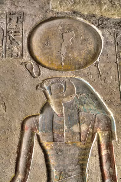 Relief of the God Horus, Tomb of Ramses III, KV11, Valley of the Kings