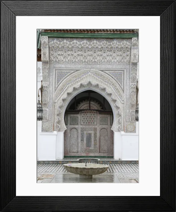 Framed Print : Al Quaraouiyine Mosque, Old Medina (Fes el-Bali), UNESCO World Heritage Site, Fez Framed Print : Al Quaraouiyine Mosque, Old Medina (Fes el-Bali), UNESCO World Heritage Site, Fez