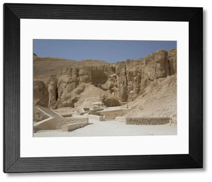 Framed Print : Tomb Entrances, Valley of the Kings, UNESCO World Heritage Site, Luxor, Thebes, Egypt Framed Print : Tomb Entrances, Valley of the Kings, UNESCO World Heritage Site, Luxor, Thebes, Egypt