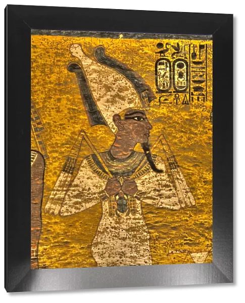 King Tut in the form of Osiris, Tomb of Tutankhamun, KV62, Valley of the Kings