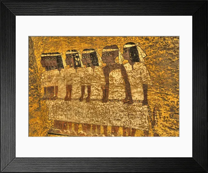 Framed Print : Mural of Mourners, Tomb of Tutankhamun, KV62, Valley of the Kings Framed Print : Mural of Mourners, Tomb of Tutankhamun, KV62, Valley of the Kings