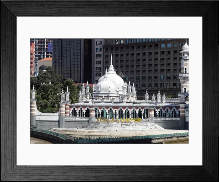 Framed Print : Jamek Mosque (Masjid Jamek Sultan Abdul Samad), Kuala Lumpur, Malaysia, Southeast Asia Framed Print : Jamek Mosque (Masjid Jamek Sultan Abdul Samad), Kuala Lumpur, Malaysia, Southeast Asia
