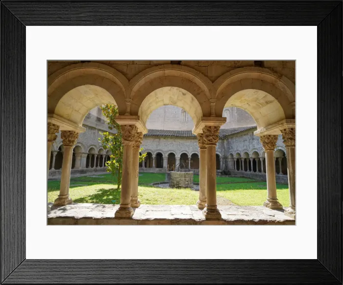 Framed Print : The cloister of the Cathedral of Saint Mary of Girona, Girona, Catalonia, Spain, Europe Framed Print : The cloister of the Cathedral of Saint Mary of Girona, Girona, Catalonia, Spain, Europe