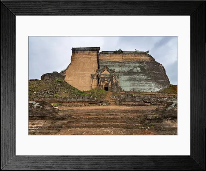 Framed Print : Mingun Pahtodawgyi, Mandalay, Myanmar (Burma), Asia Framed Print : Mingun Pahtodawgyi, Mandalay, Myanmar (Burma), Asia