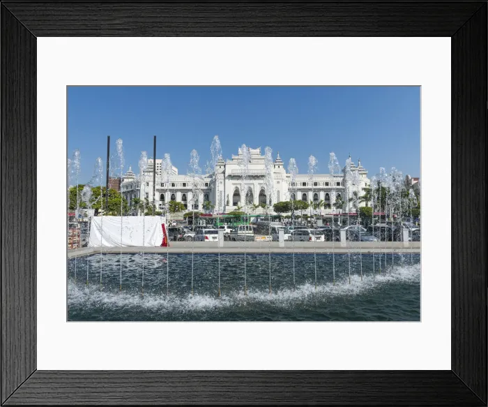 Framed Print : Mahabandoola Garden, Yangon (Rangoon), Myanmar (Burma), Asia Framed Print : Mahabandoola Garden, Yangon (Rangoon), Myanmar (Burma), Asia