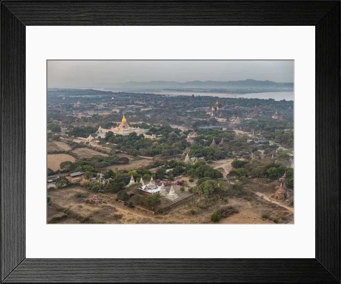 Framed Print : Aerial of the temples of Bagan (Pagan), Myanmar (Burma), Asia Framed Print : Aerial of the temples of Bagan (Pagan), Myanmar (Burma), Asia