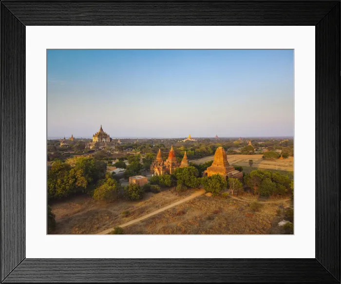 Framed Print : Aerial of the temples of Bagan (Pagan), Myanmar (Burma), Asia Framed Print : Aerial of the temples of Bagan (Pagan), Myanmar (Burma), Asia