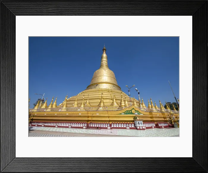 Framed Print : Shwemawdaw Pagoda, Bago, Myanmar (Burma), Asia Framed Print : Shwemawdaw Pagoda, Bago, Myanmar (Burma), Asia