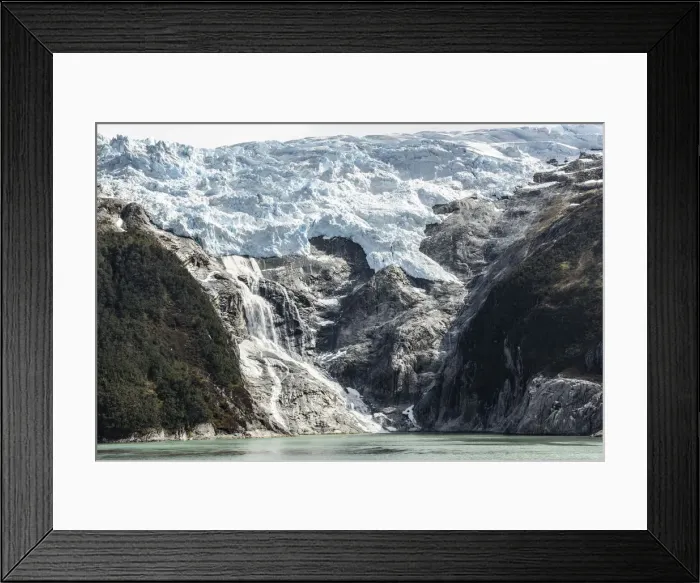 Framed Print : Romanche Glacier, Beagle Channel (Glacier Alley), Tierra del Fuego, Chile, South America Framed Print : Romanche Glacier, Beagle Channel (Glacier Alley), Tierra del Fuego, Chile, South America