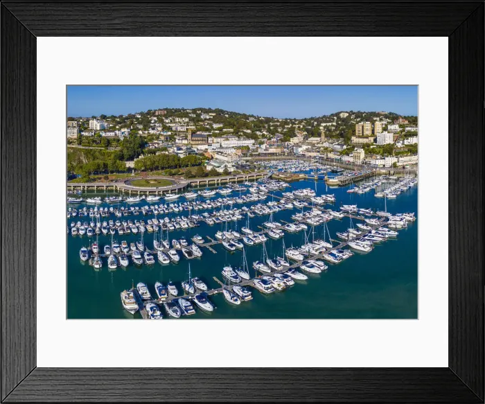 Framed Print : Torquay town and marina, Torbay, Devon, England, United Kingdom, Europe Framed Print : Torquay town and marina, Torbay, Devon, England, United Kingdom, Europe