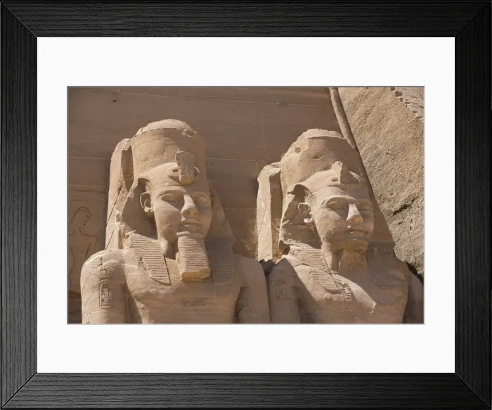 Framed Print : Ramses II statues, Ramses II Temple, UNESCO World Heritage Site, Abu Simbel, Nubia, Egypt Framed Print : Ramses II statues, Ramses II Temple, UNESCO World Heritage Site, Abu Simbel, Nubia, Egypt