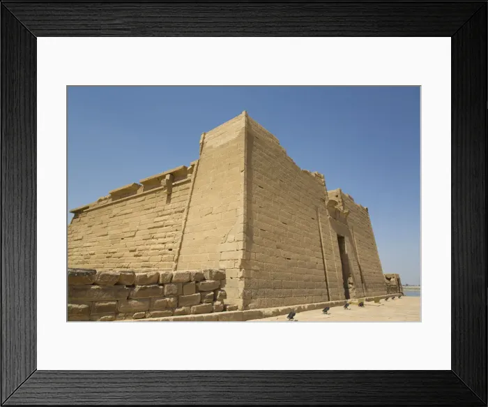 Framed Print : Front Pylon, Temple of Mandulis, Kalabsha, UNESCO World Heritage Site, near Aswan, Nubia Framed Print : Front Pylon, Temple of Mandulis, Kalabsha, UNESCO World Heritage Site, near Aswan, Nubia