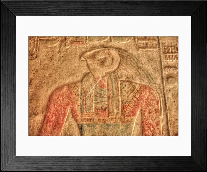 Framed Print : The God Horus, Bas Relief, Beit al-Wali Temple, Kalabsha, UNESCO World Heritage Site Framed Print : The God Horus, Bas Relief, Beit al-Wali Temple, Kalabsha, UNESCO World Heritage Site