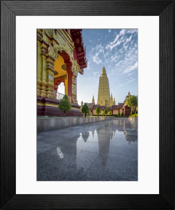 Framed Print : Wat Mahathat Watchiramongkhon (Wat Bang Thong) in Krabi, Thailand, Southeast Asia, Asia Framed Print : Wat Mahathat Watchiramongkhon (Wat Bang Thong) in Krabi, Thailand, Southeast Asia, Asia