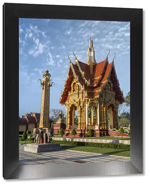 Wat Mahathat Watchiramongkhon (Wat Bang Thong) in Krabi, Thailand, Southeast Asia, Asia