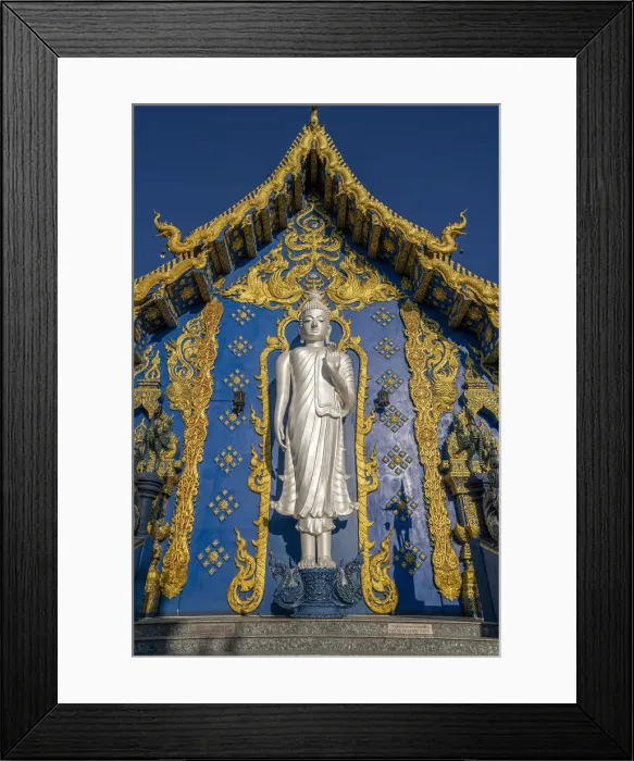Framed Print : Wat Rong Suea Ten (Blue Temple) in Chiang Rai, Thailand, Southeast Asia, Asia Framed Print : Wat Rong Suea Ten (Blue Temple) in Chiang Rai, Thailand, Southeast Asia, Asia