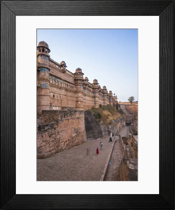 Framed Print : Man Singh Palace, Gwalior Fort, Gwalior, Madhya Pradesh, India, Asia Framed Print : Man Singh Palace, Gwalior Fort, Gwalior, Madhya Pradesh, India, Asia