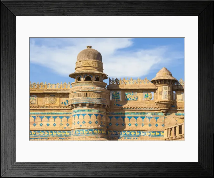 Framed Print : Man Singh Palace, Gwalior Fort, Gwalior, Madhya Pradesh, India, Asia Framed Print : Man Singh Palace, Gwalior Fort, Gwalior, Madhya Pradesh, India, Asia