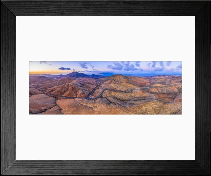 Framed Print : Mountain road crossing the volcanic landscape near Sicasumbre astronomical viewpoint Framed Print : Mountain road crossing the volcanic landscape near Sicasumbre astronomical viewpoint