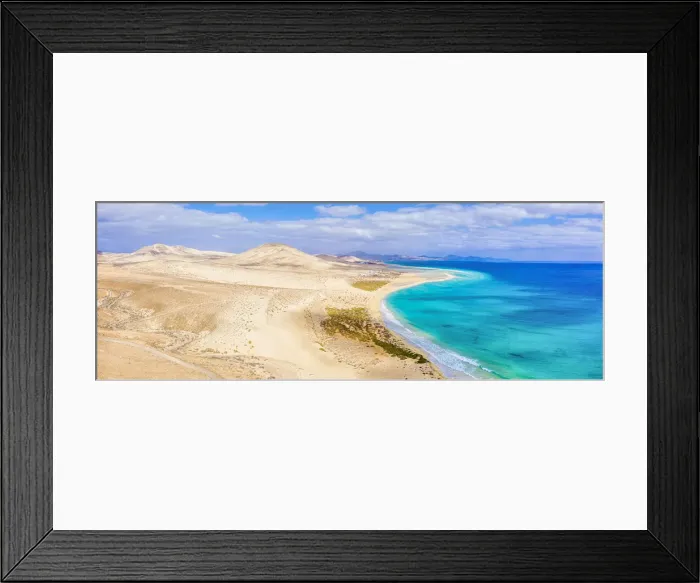 Framed Print : Jandia Peninsula, Risco del Paso, Playas de Sotavento and Laguna de Sotavento Framed Print : Jandia Peninsula, Risco del Paso, Playas de Sotavento and Laguna de Sotavento