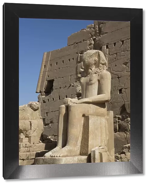 Colossus of Tuthmosis III, Eighth Karnak Temple Complex, UNESCO World Heritage Site