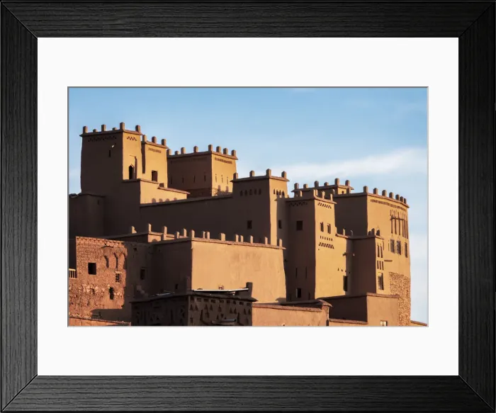 Framed Print : Ait Ben-Haddou Kasbah in the morning, UNESCO World Heritage Site, Morocco, North Africa Framed Print : Ait Ben-Haddou Kasbah in the morning, UNESCO World Heritage Site, Morocco, North Africa